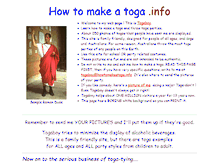 Tablet Screenshot of howtomakeatoga.info
